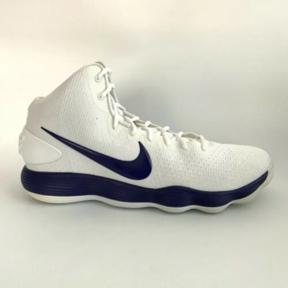New Nike Sneakers Men Hyperdunk High Top Lace-up 2017 White 17